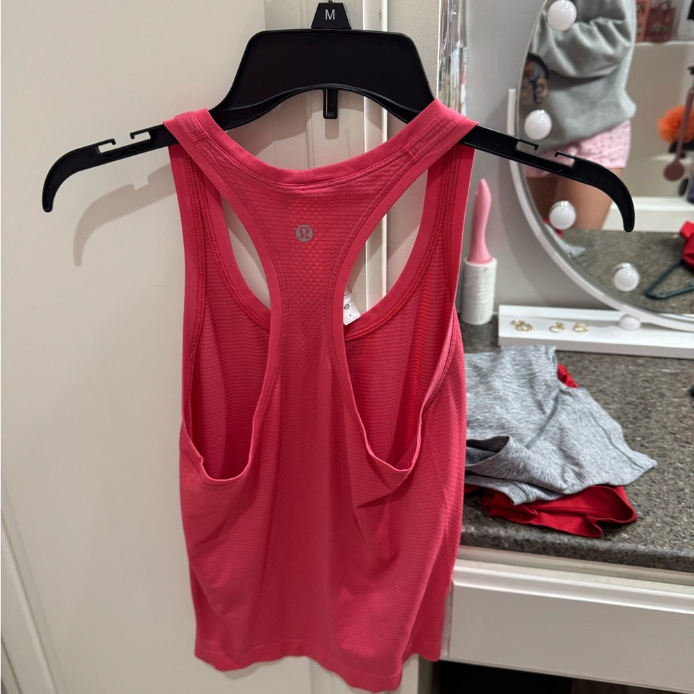 Pink Racerback Tank Top - Picture 2 of 2